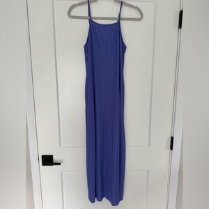 Women’s purple midi dress